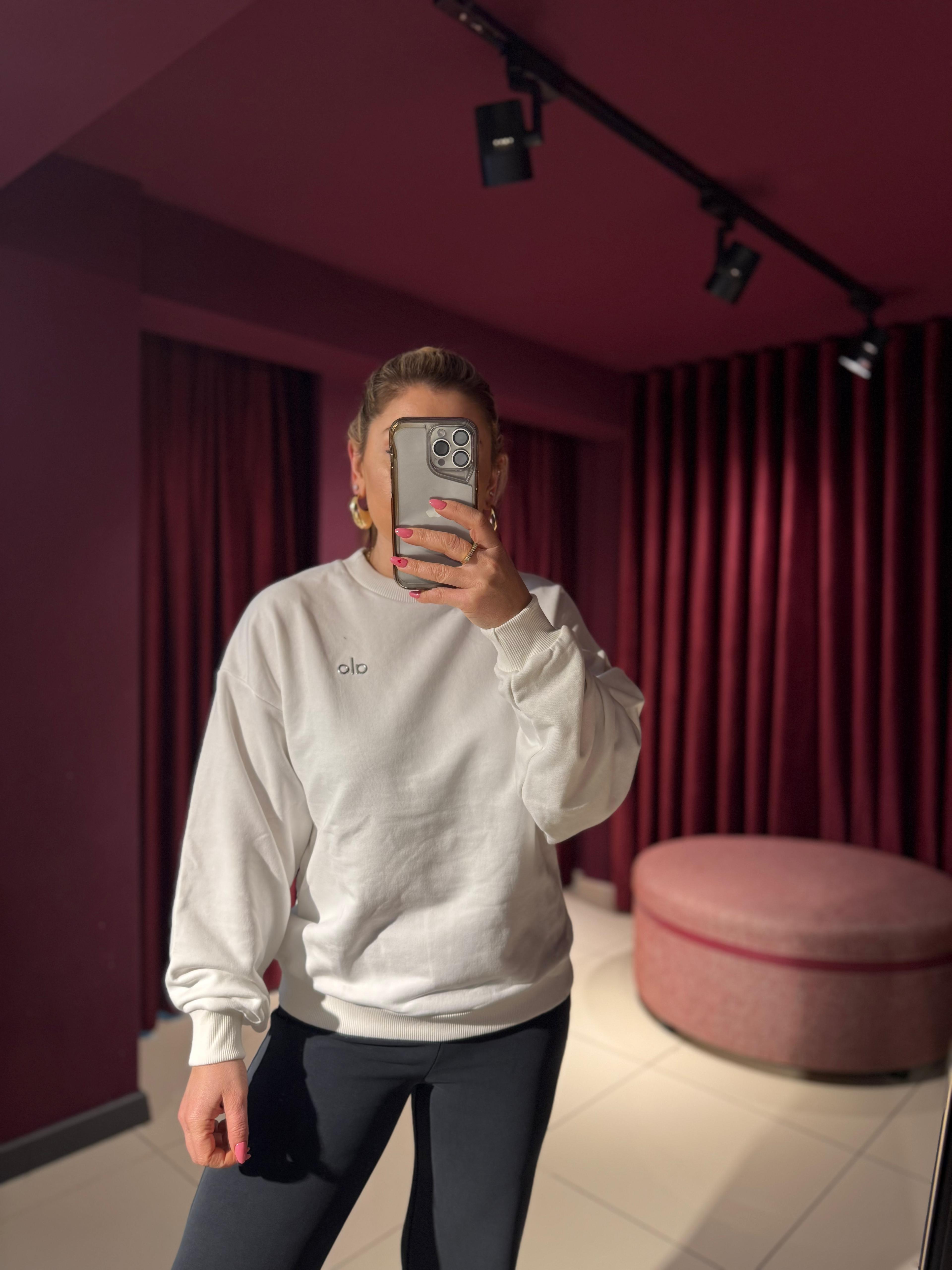 Sweat-Shirt1163 Sweat Beyaz