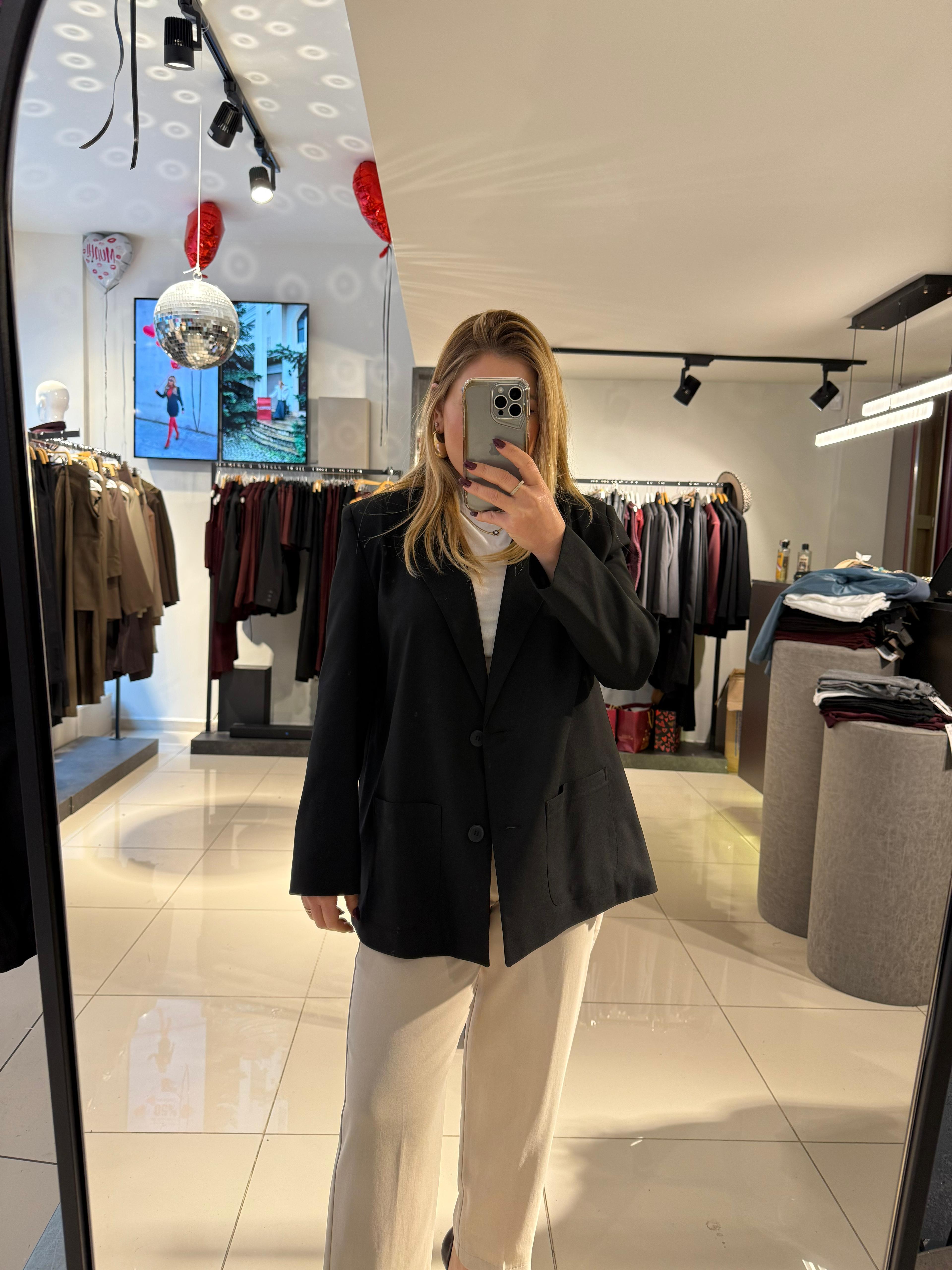 Ofis Şıklığı 8353 Ceket Siyah