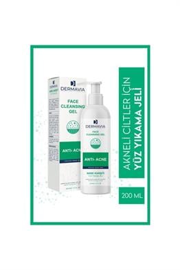 Yağlı ve Akneye Eğilimli Ciltler İçin Yüz Yıkama Jeli – Peeling + Zinc + Salisilik Asit 200 ml