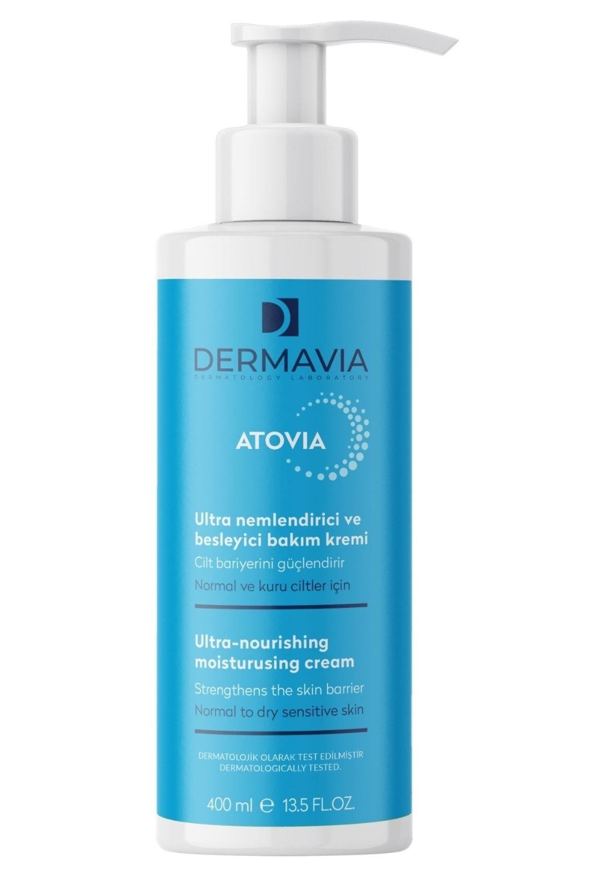 Atovia Nemlendirici ve Besleyici Cilt Kremi 400 ml – Normal ve Kuru Ciltler İçin Etkili Bakım