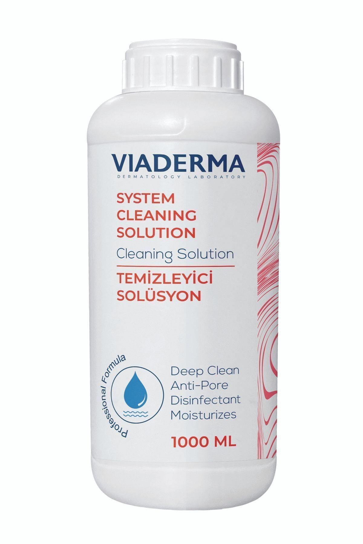 Viaderma Hydrafacial Temizleyici Peeling Solüsyon 1000 ml – Derinlemesine Cilt Temizliği ve Yenileme
