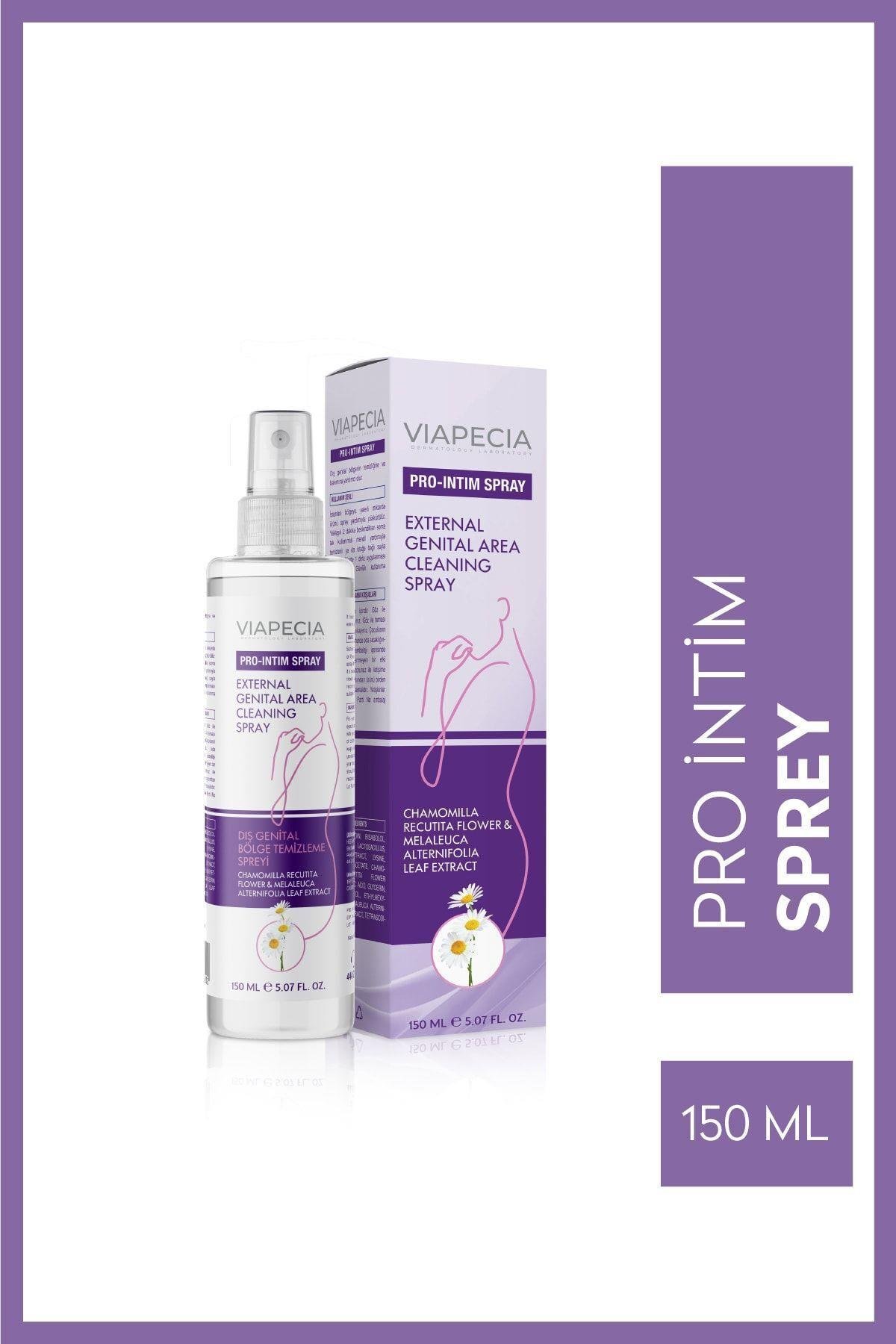 Viapecia Pro-Intim Sprey 150 ml - Dış Genital Bölge Temizleyici ve Koruyucu