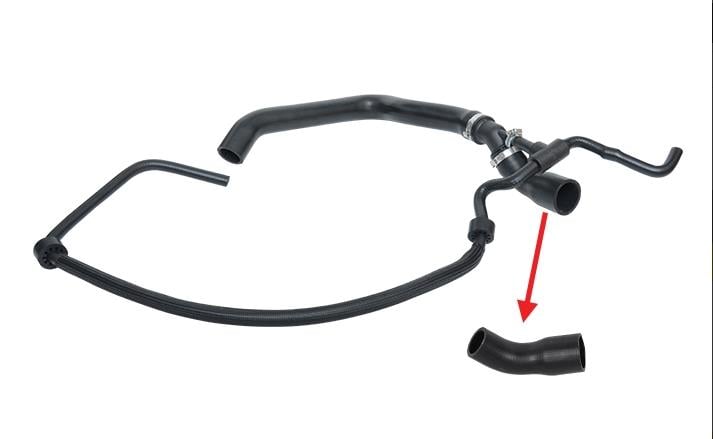 28203 RADYATÖR ÜST HORTUMDA KULLANILAN VW LT35=VOLT 2.5 TDI  2D0122101D