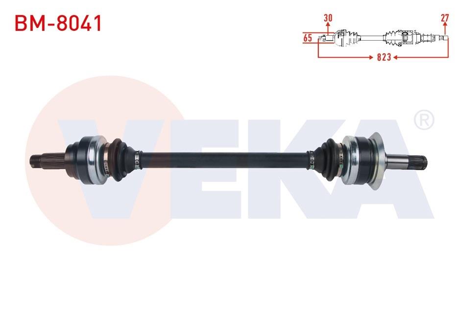 AKS KOMPLE ARKA SAĞ F10-F10 LCİ-F11-F11 LCİ 33207581022 GKN 305982