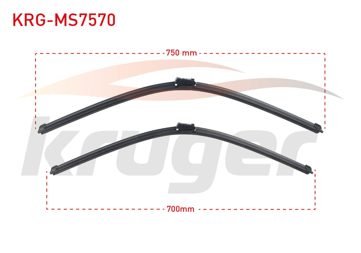 ARAC BAZLI SILECEK SETI 750-700mm FORD TOURNEO CUSTOM V362 / TRANSIT CUSTOM / RENAULT ESPACE V (JR)