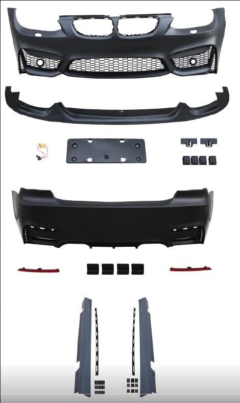 BODY KİT E92 E93 F.YıK-Lı, 2B2-ÇıKıŞ, MRŞP-LI, ÖN LIP -///M4-STYLE- 2006-09