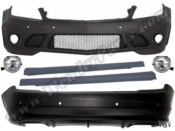 BODY KİT W204 F.YıK-Lı, PDCLI:ÖN/ARKA, 2B2-ÇıKıŞ, MRŞP-LI, SİSLI -AMG C63- 2007-10