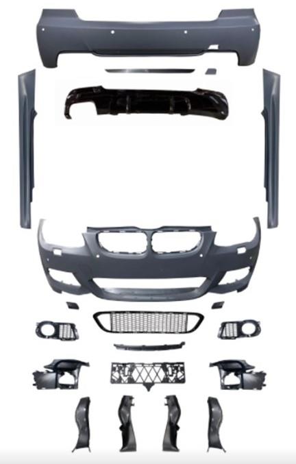 BODY KİT X4:G02 [DONUSUM=> F98-LCI] PDCLI:ÖN/ARKA, 2B2-ÇıKıŞ, PANJ-LU, EGZ.UÇLU -X4M-