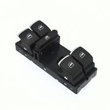 CAM AÇMA DÜĞMESİ KROM SOL GOLF 5-6 - PASSAT - JETTA (5ND959857)