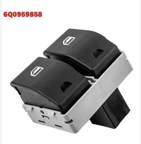 CAM DÜĞMESİ SOL ÇİFTLİ POLO 6Q0959858A