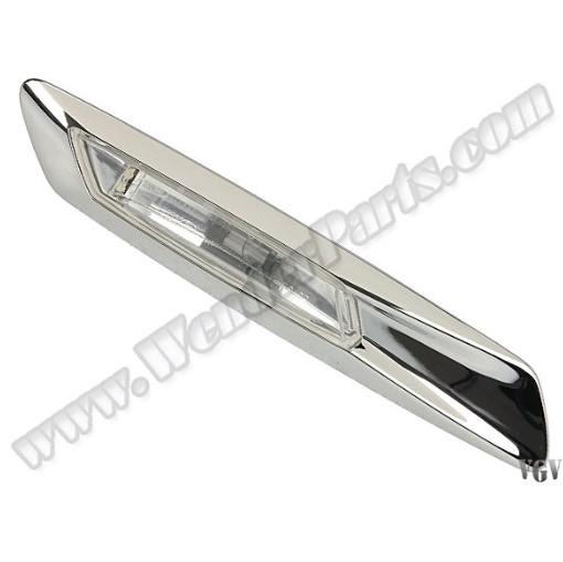 ÇAMURLUK SİNYALİ F10 SOL; (BEYAZ) KROM ÇERÇEVELİ 2010-13