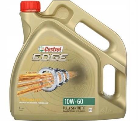 CASTROL EDGE 10W60 4 LT MOTOR YAĞI
