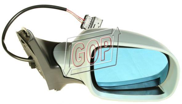 DIŞ DİKİZ AYNASI SAĞ GOLF 4 1999> ELEKTRİKLİ ISITMALI-ASTARLI MAVİ CAMLI