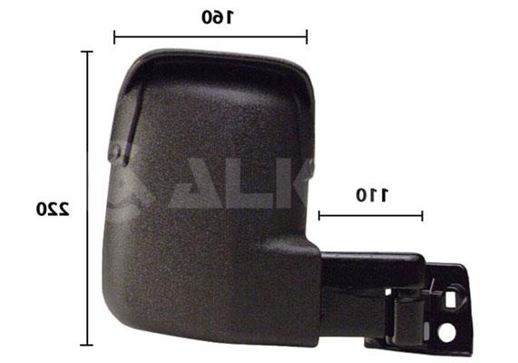 DIS DIKIZ AYNASI SAG MEKANIK KISA KOL FORD TRANSIT (T15) 1993-1997