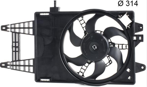 FAN MOTORU DAVLUMBAZLI TEKLI FANLI FIAT PUNTO 1.2, 1.4 1999-2012