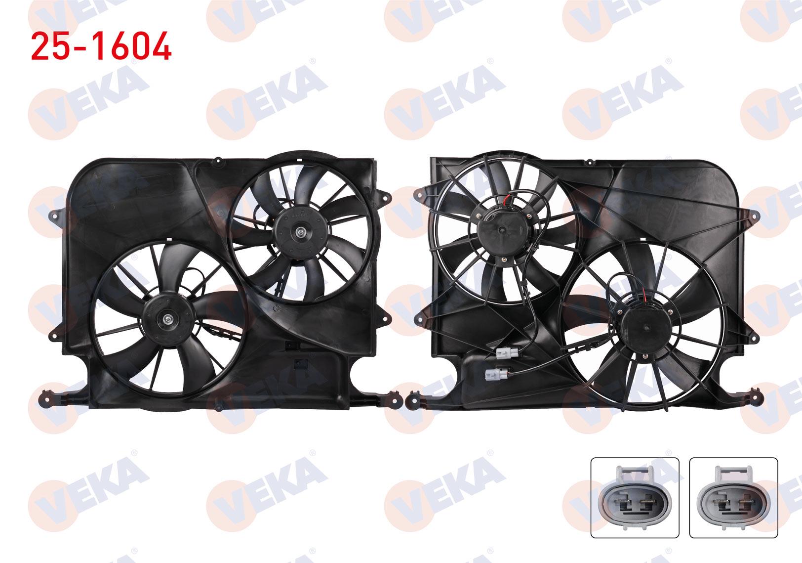 FAN MOTORU (SU+KLIMA) DAVLUMBAZLI CIFTLI CHEVROLET CAPTIVA (C100) 2.0 D 2006-2012