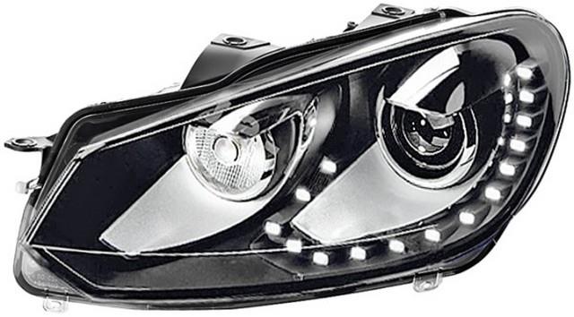 FAR ADAPTİVLİ  LED SAĞ GOLF 6 Bİ-XENON 2009-12