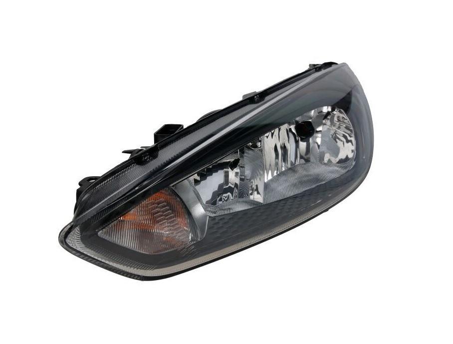 FAR LAMBA FORD FOCUS 15-18 SİYAH MOTORLU AMPULLÜ SOL