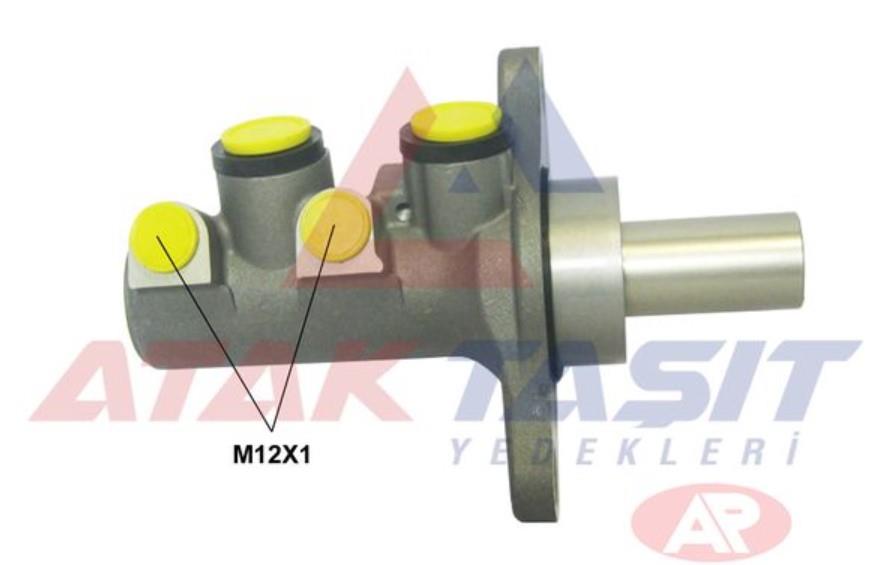 FREN ANA MERKEZ ALUMINYUM 23,81 mm CITROEN BERLINGO 1.6 HDI ESPLI 2008- / PEUGEOT PARTNER TEPEE 1.6 HDI 2008-