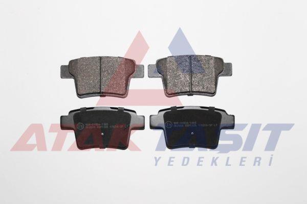 FREN BALATA ARKA FORD MONDEO III 2.0i 16v 2000-2007 / MONDEO III 2.2 TDCI 2000-2007 / MONDEO III 2.0 TDCI 2000-2007 / JAGUAR X-TYPE 2.0i 2001-2009 / X-TYPE 2.0 D 2006-2009 / X-TYPE 2.5i 2001-2009