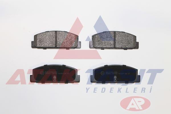 FREN BALATA ARKA TEL DELIKLI MAZDA 323 VI (BJ) 1.4i 16v 1998-2004/ 1.5i 16v 1998-2004/ 1.6i 1998-2004/ 2.0i 1998-2004/ MAZDA 6 (GG,GY) 2.0i 2002-2007/ MAZDA 6 (GH) 2.0i MRZ 2007-2012
