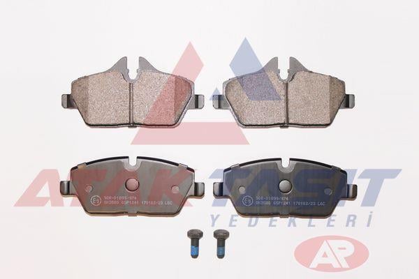 FREN BALATA ON BMW 1 SERISI (E87) 116 i 2003-2012 / 118 i 2003-2012/ 118 D 2003-2012 / MINI COOPER ONE 1.6i 2010-/ MINI COOPER ONE 1.6i 2010-/  MINI COOPER ONE 1.6 D 2010-