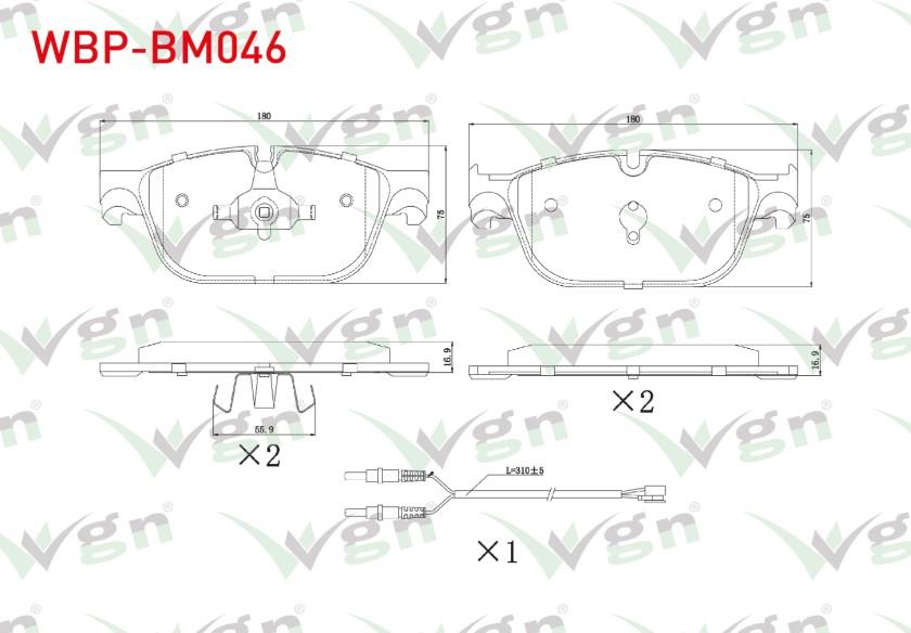 FREN BALATA ON BMW 3 SERISI(G20,G80)17-/4 SERISI(G22,G82)(G23)20-/5 SERISI(G30,F90)19-/6 SERISI(G32)17-/7 SERISI (G11,G12)16-/ 8 SERISI(G15, F92)(G14,