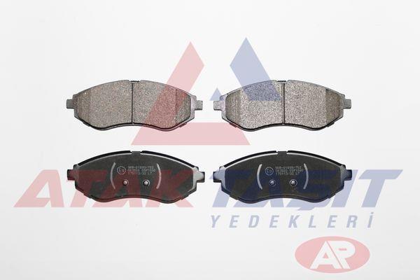 FREN BALATA ON CHEVROLET KALOS (T200) 1.2 2003-2008 / KALOS (T200) 1.4 2003-2008 / AVEO (T250) 1.4i 2006-2011 / AVEO (T250) 1.2i 2006-2011