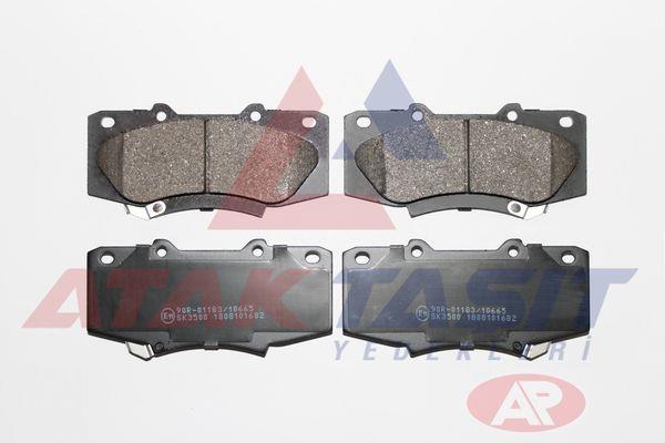 FREN BALATA ON IKAZLI TOYOTA HI-LUX PICK UP (TGN1_, GGN2_, GGN1_, KUN2_, KUN1_) 2.5 D-4D 4X4 2005-2011