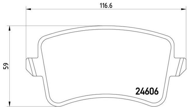FREN BALATASI ARKA-FİŞSİZ CDNC-CAGA-CABB-CAHA A4-A5-Q5 1.8TFSİ-2.0TFSİ-2.0TDİ