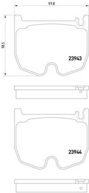 FREN BALATASI ÖN AMG 211-220