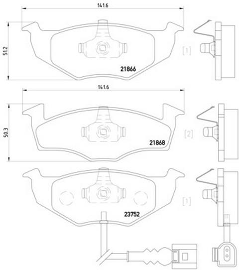 FREN BALATASI ÖN-FİŞLİ AWY-AZQ FABİA 1.2