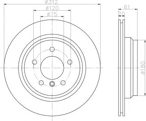 FREN DİSK AYNASI ARKA SAĞ E36-M3