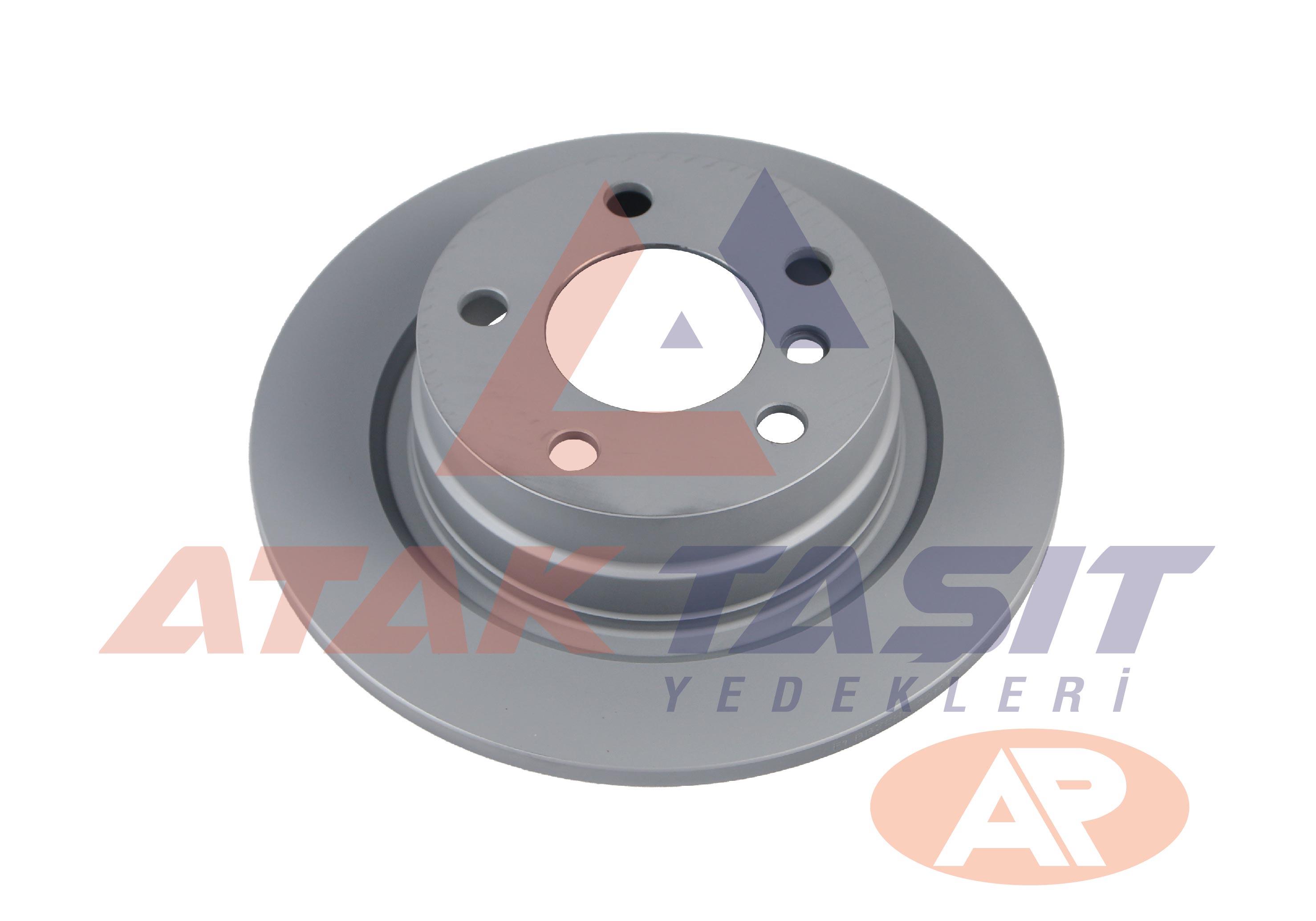 FREN DISKI ARKA DUZ KAPLAMALI BMW 1 SERISI (F20,F21) 116 D 5 BIJON 290X11X75X66 2010-