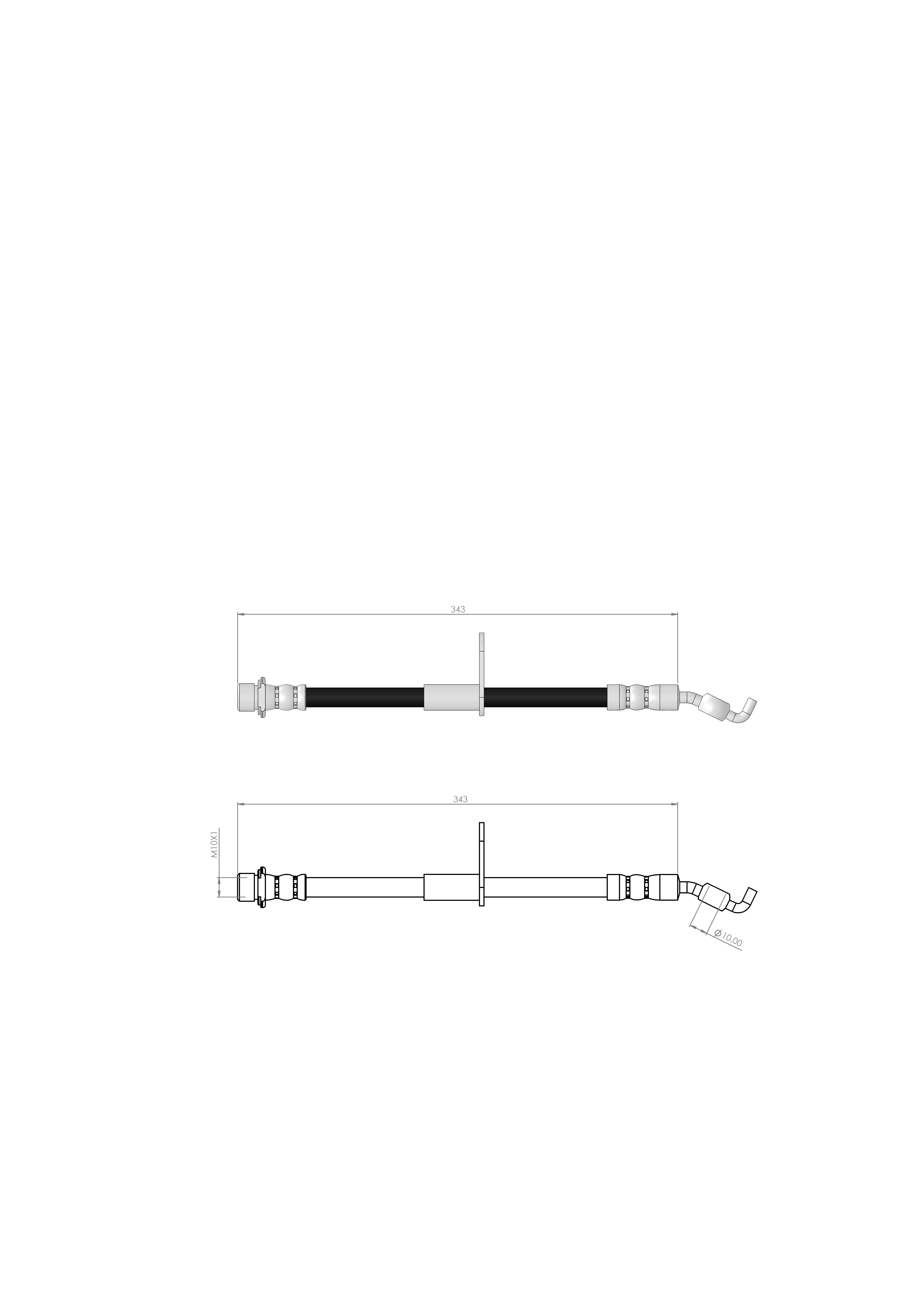 FREN HORTUMU ARKA  SAĞ AVENSIS  (T27) 2012/-