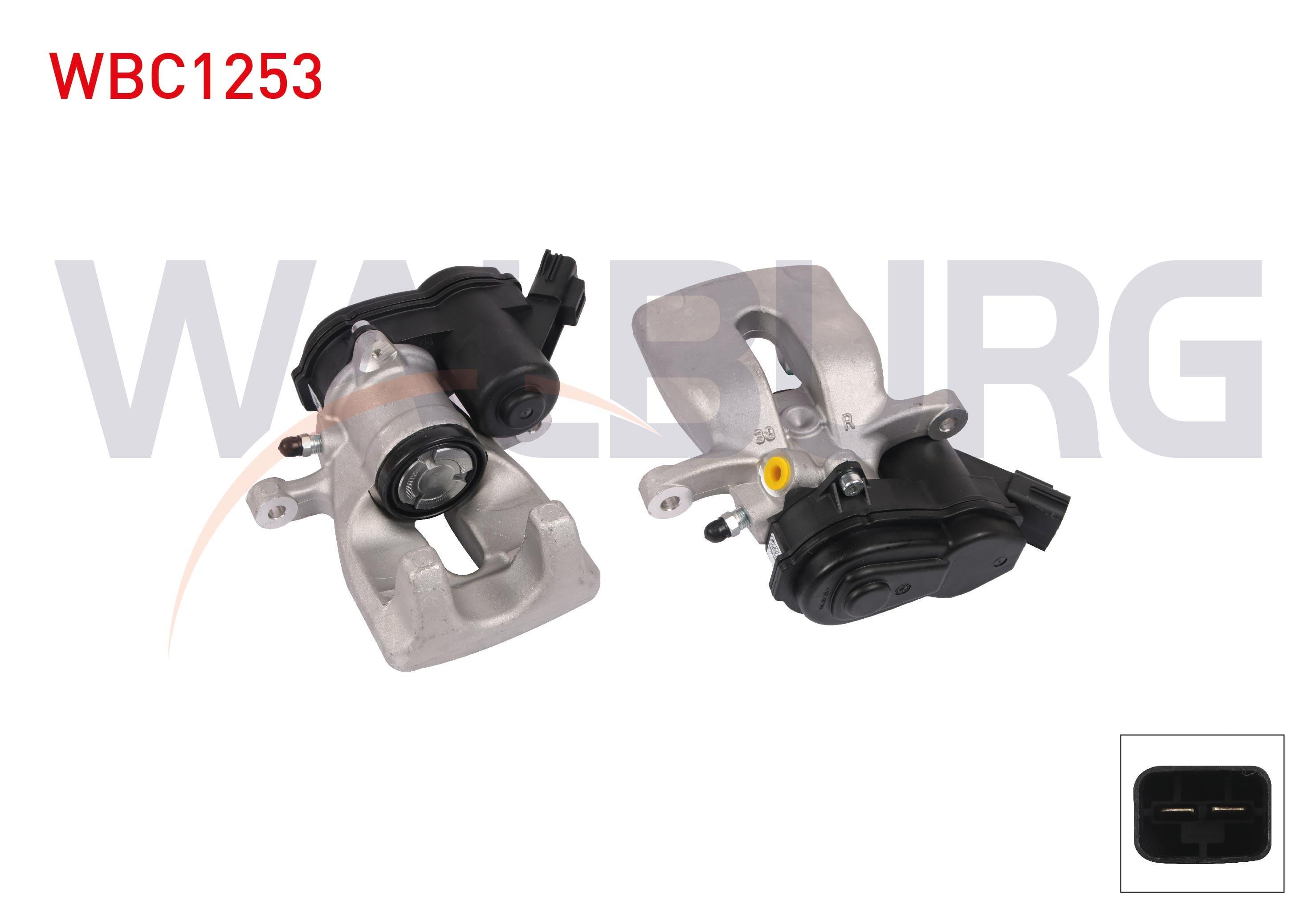 FREN KALIPER ELEKTRONIK SAG ARKA PISTON 38mm DISK 274mm RENAULT GRAND SCENIC III 2009-