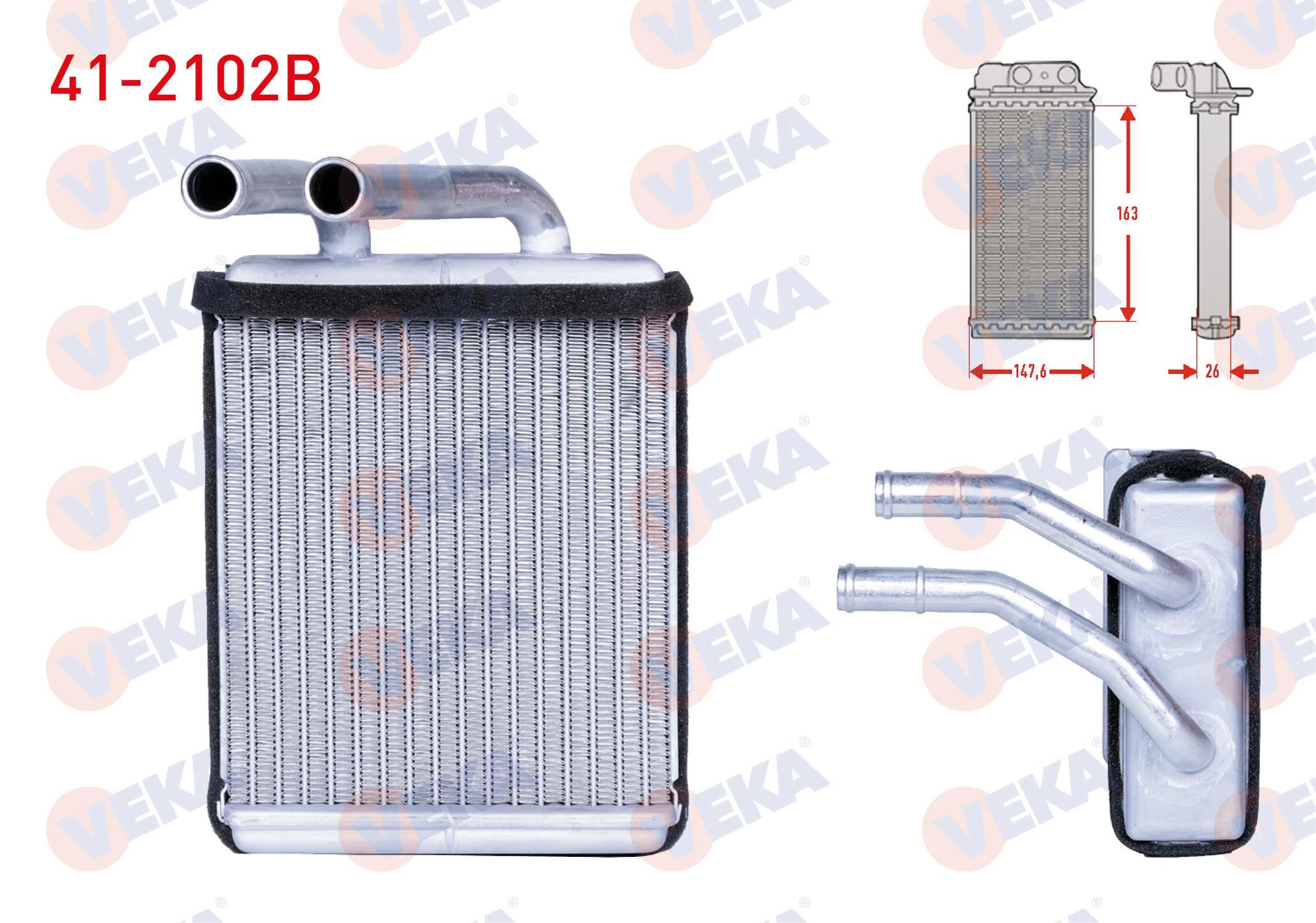 KALORIFER RADYATORU BRAZING HYUNDAI H100 2.5 D PICK-UP 1993-2004