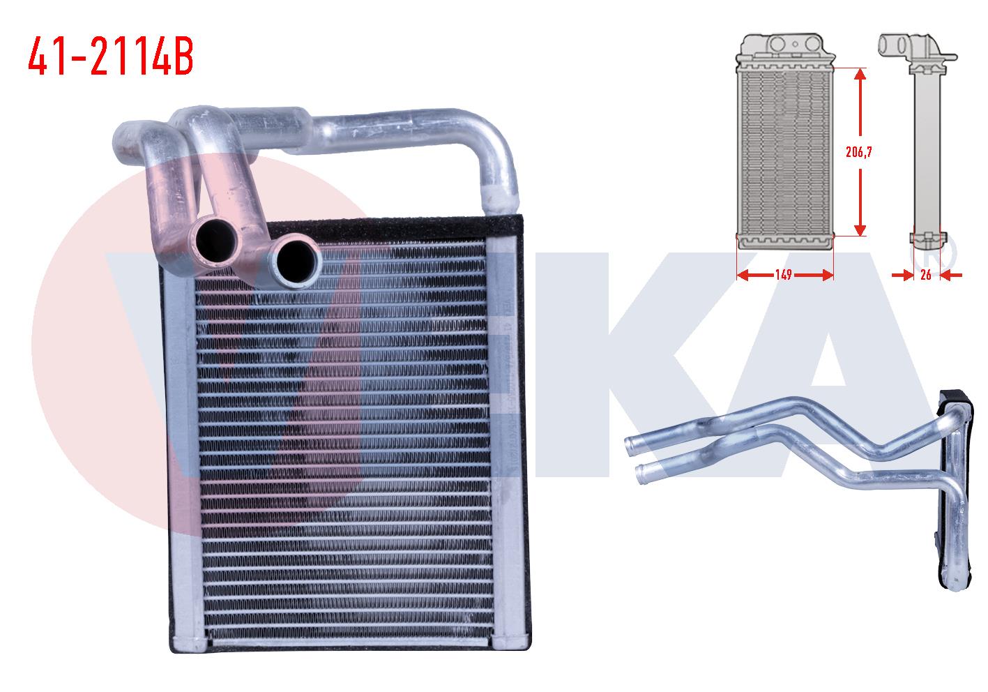 KALORIFER RADYATORU BRAZING HYUNDAI I30 (FD) 1.6 CRDI 2007-2011