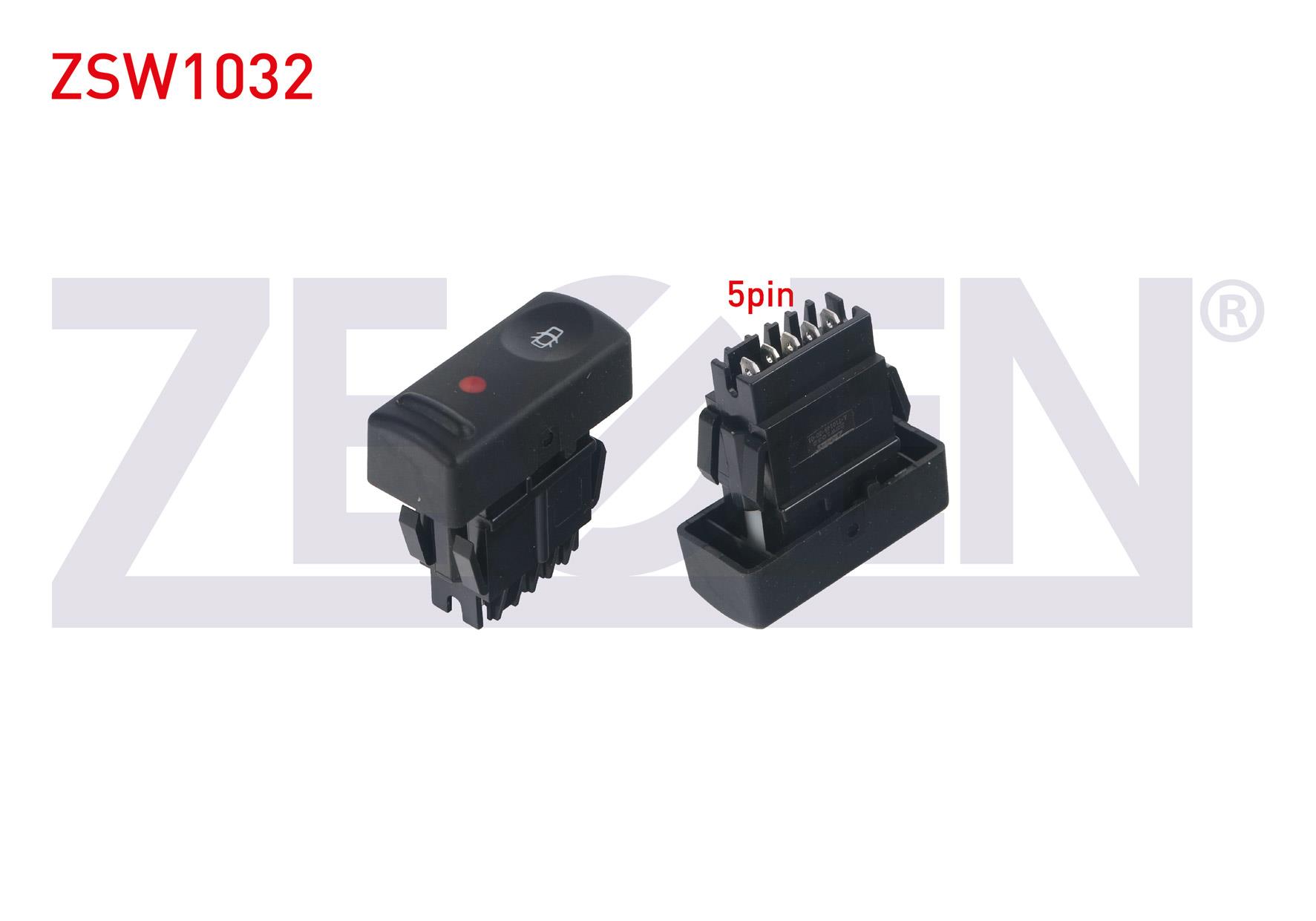 KAPI KILIT ANAHTARI 5 PIN KIRMIZI ISIK RENAULT 19 1988-2001