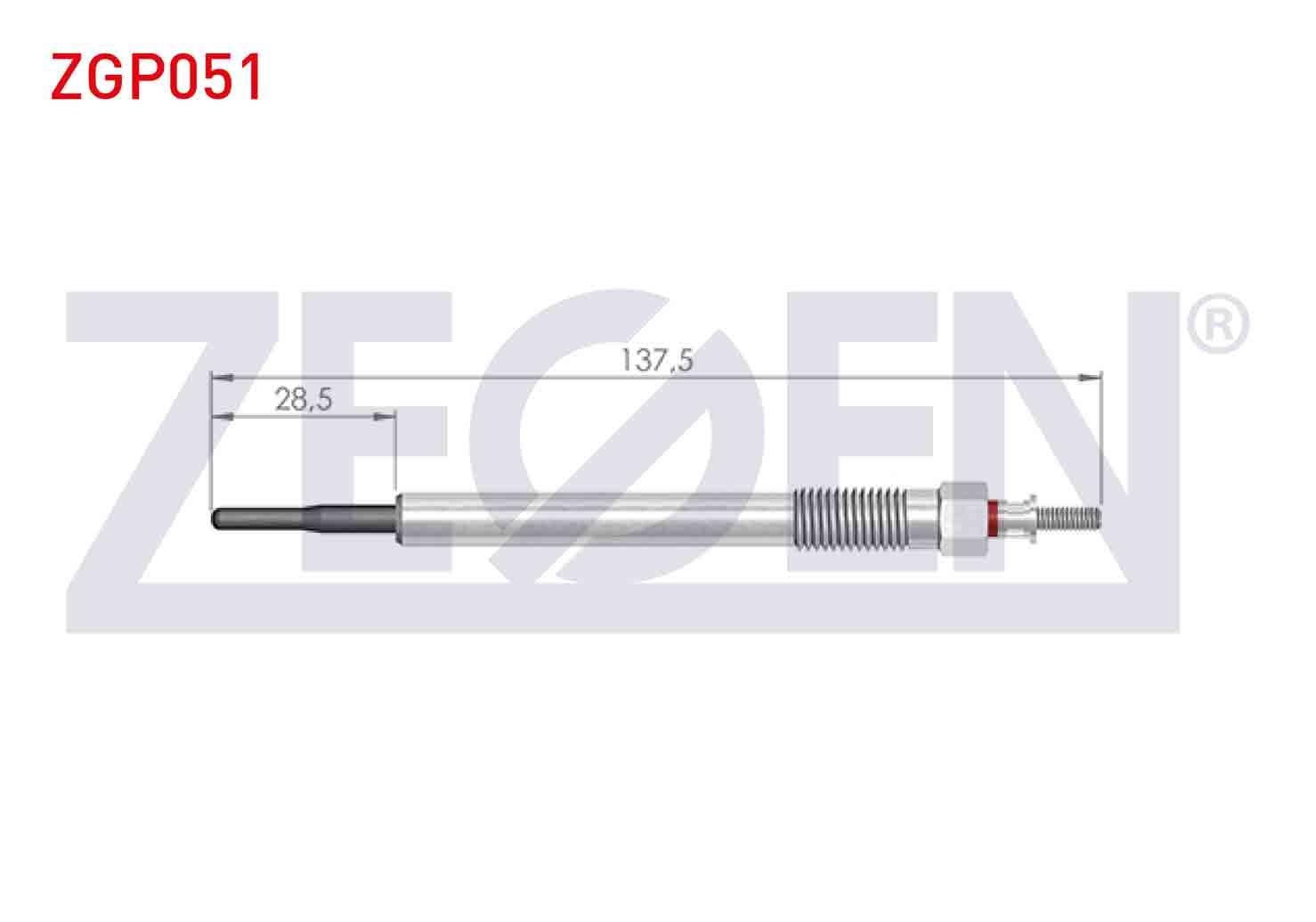 KIZDIRMA BUJI 4,4V HYUNDAI IX35 (LM) 2.0CRDI 2010- / SANTA FE (CM) 2.0-2.2CRDI 2006-2012 / KIA SORENTO II (XM) 2.0-2.2CRDI 2009-2015 / SPORTAGE (SL) 2