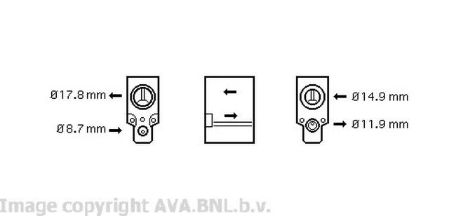 KLİMA VALFİ AEE POLO 3 1.6