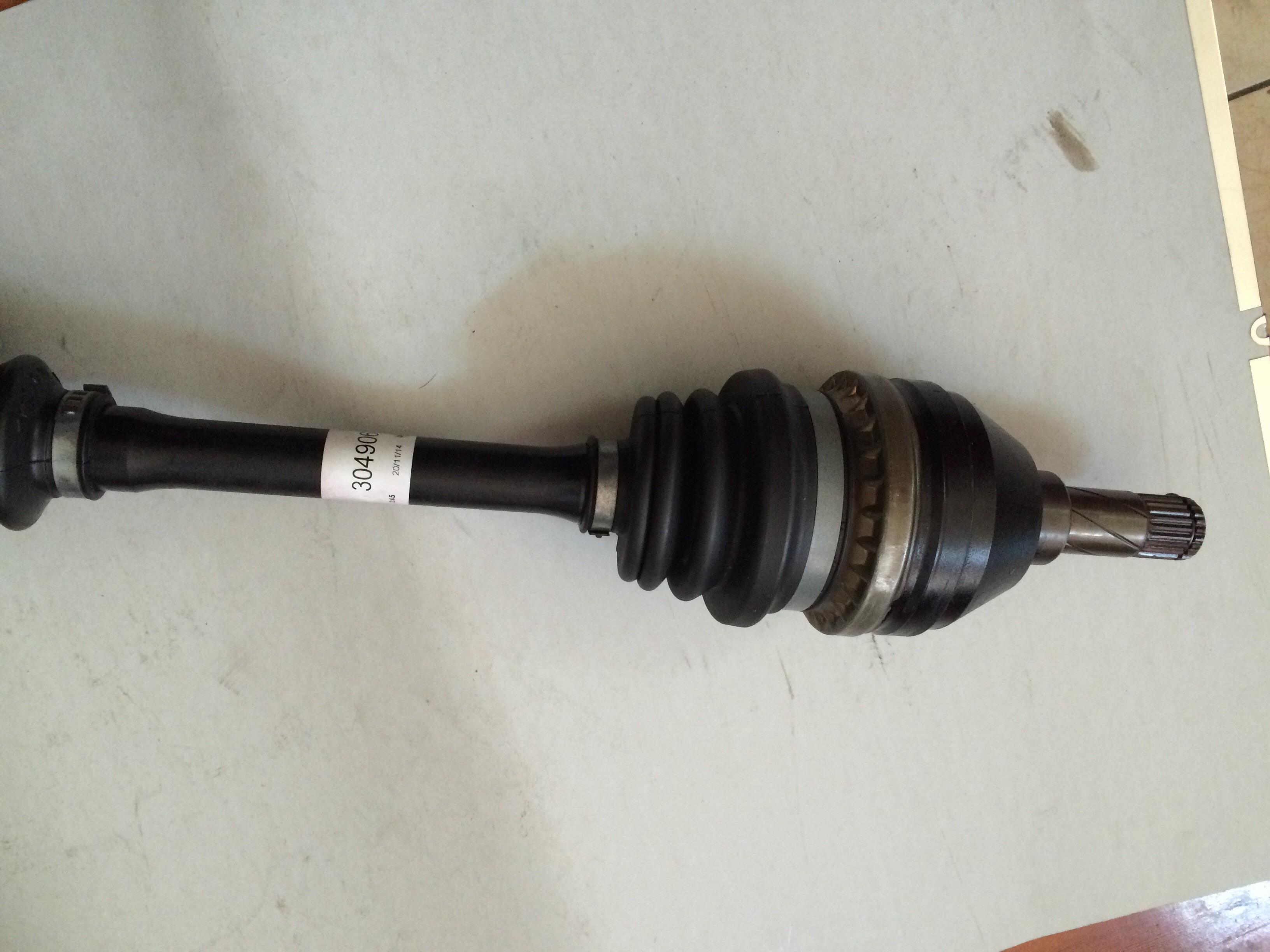 KOMPLE AKS SOL ON OPEL VECTRA C 1.6 16V UZUNLUK 617,5MM 2002-2008