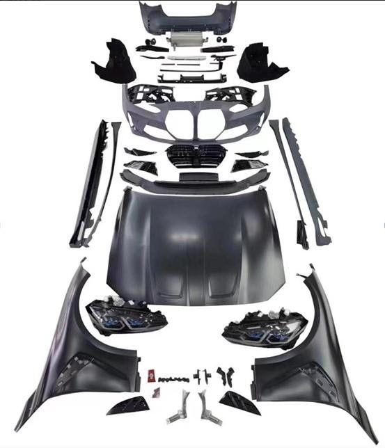 KOMPLE BODY KİT F32 F34 F36 [DONUSUM => G82] 2B2-ÇıKıŞ, MRŞP-LI, PANJ-LU, EGZ.UÇLU, KAPUT/ÇAMURLUK, FARLAR -///M4-