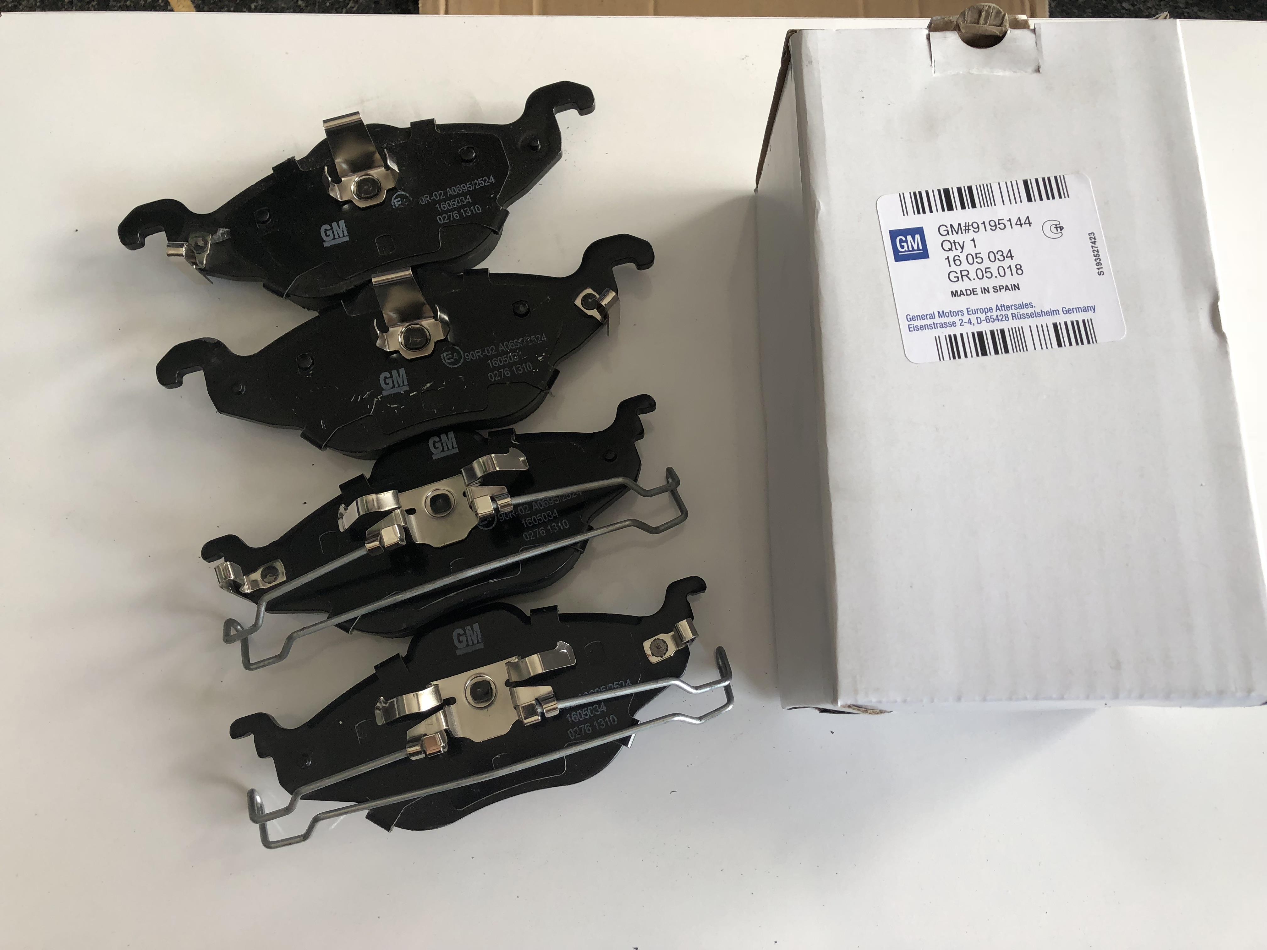 OPEL FREN BALATA ÖN ASTRA G 1605121 1605000 1605070 1605091