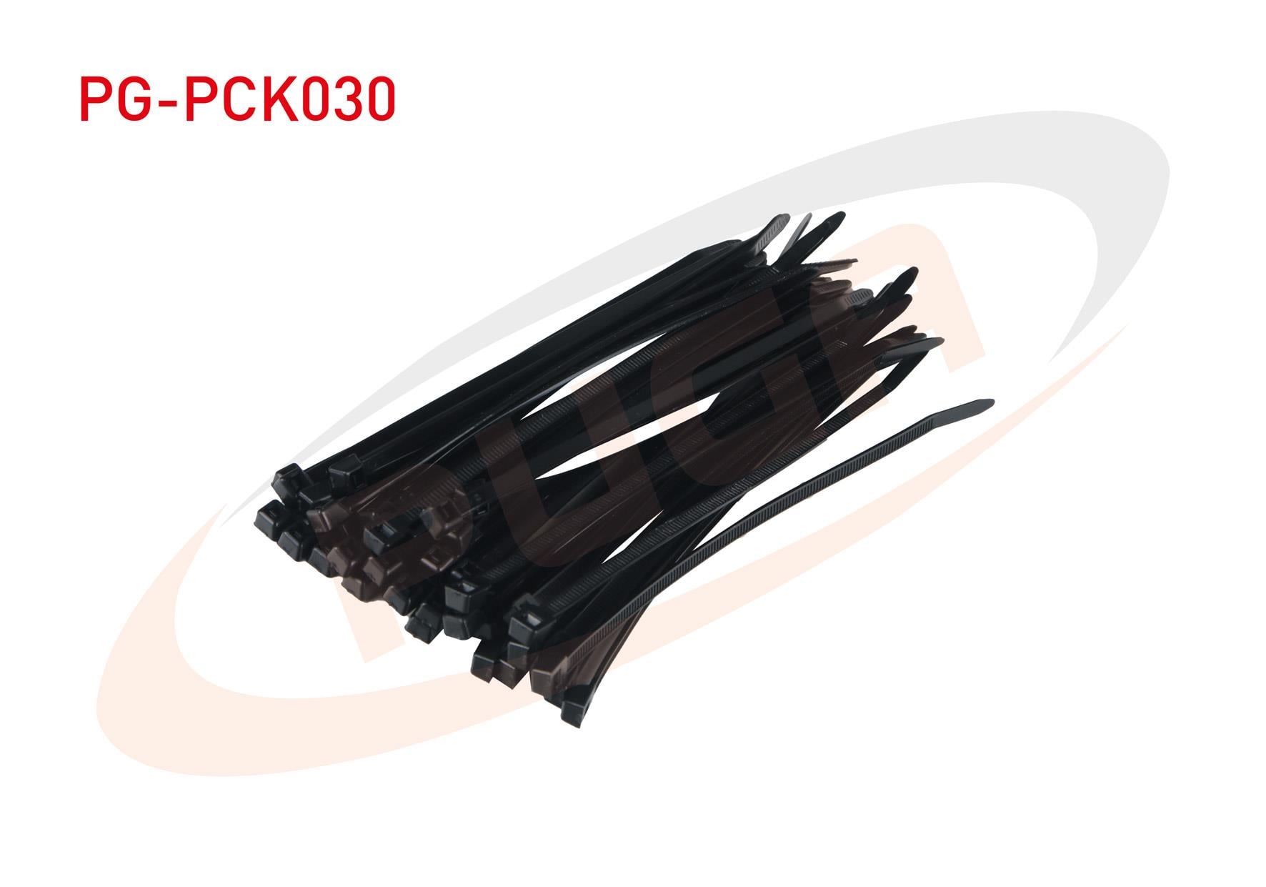 PLASTIK KELEPCE SIYAH 4,8 X 450