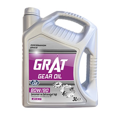 ŞANZIMAN YAĞI 3 LİTRE 80W90 API GL-5 GRAT