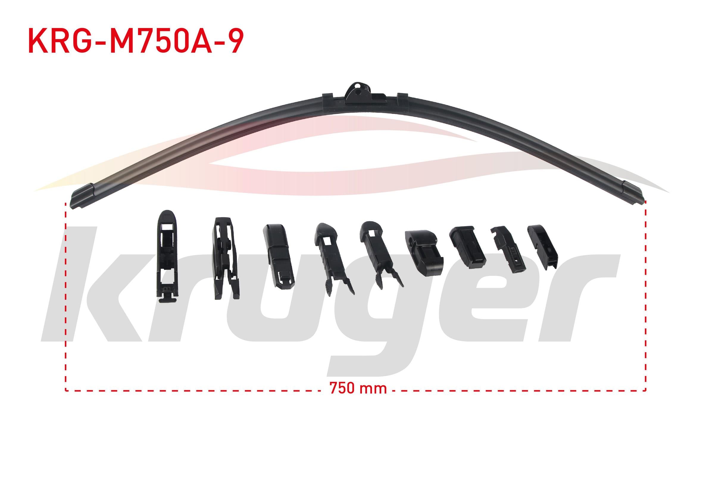 SILECEK SUPURGESI MUZ TIPI 9 APARATLI 750mm UNIVERSAL
