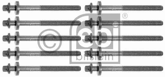 SİLİNDİR KAPAK SAPLAMASI TAKIM 10 AD 162MM  M41-47