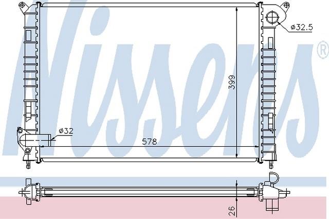 SU RADYATÖRÜ KLM  R50-52-53  2001-06