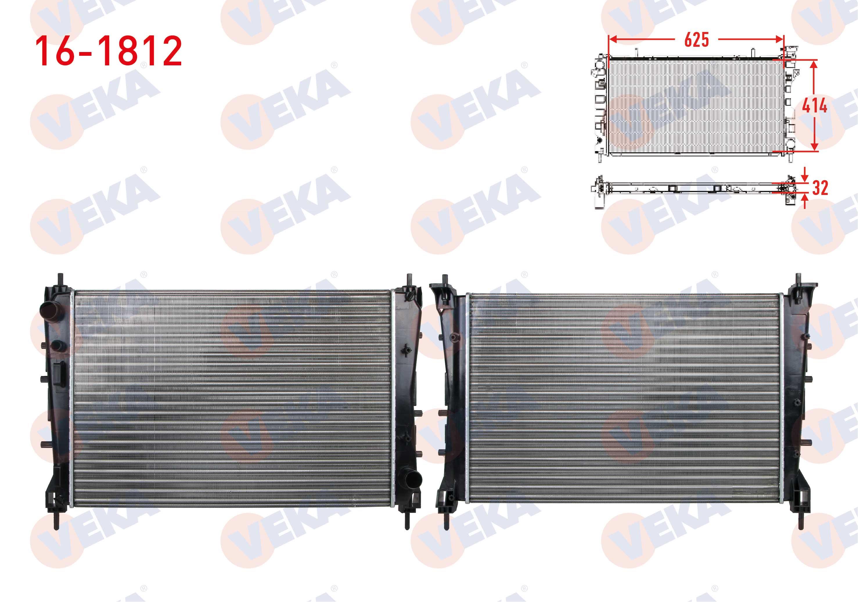 SU RADYATORU MEKANIK FIAT LINEA (323) 1.3 MJT 90 HP M-T 2007-